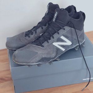 NEW BALANCE "Freeze" cleats Black. Sz. 13. LIGHTLY USED